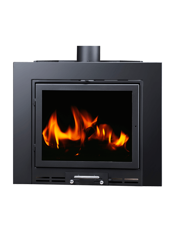 CL14 14KW Radiant Insert Dapur Pembakaran Kayu